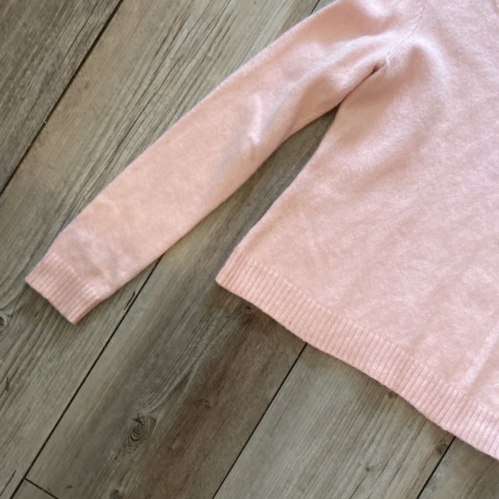 AMERICAN EAGLE LARGE Pink Wool Crew Neck Sweater - Picture 4 of 5